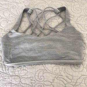 Size 6 Lululemon Sports Bra Free to Be Wild